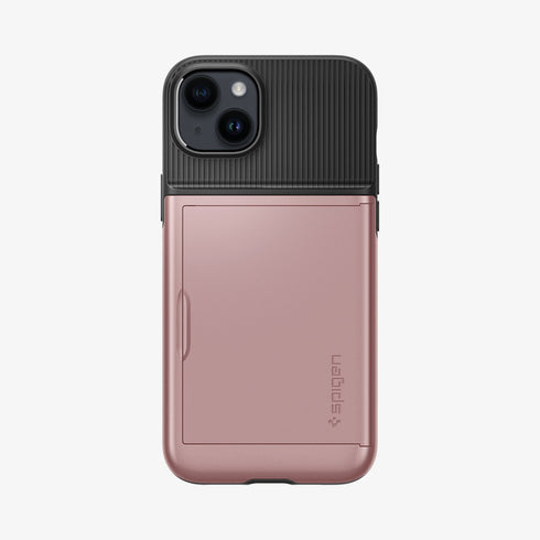 ACS04835 - iPhone 14 Pro Max Case Slim Armor CS in black showing the back